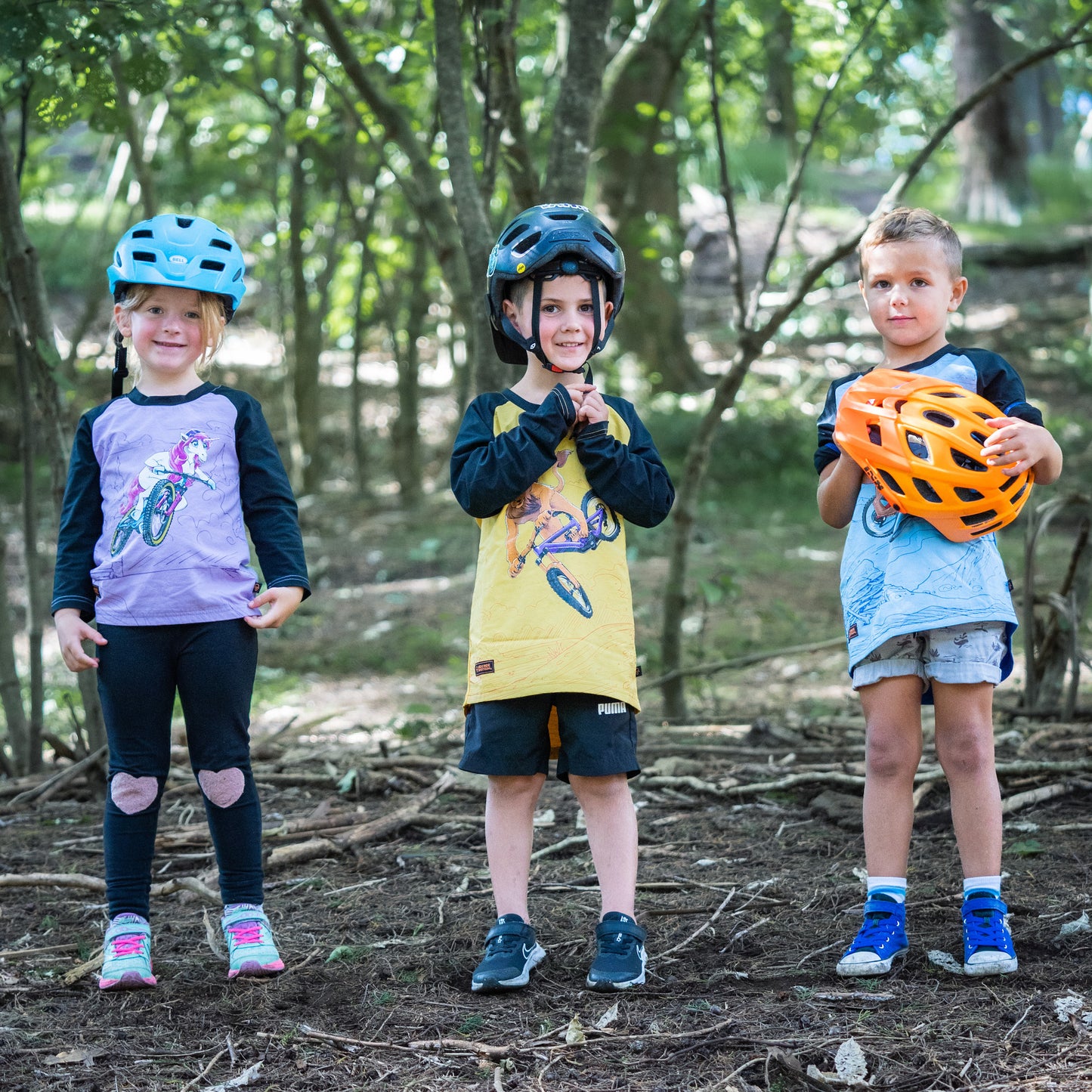 LOOSE LION WINDDICHTES MTB-JERSEY FÜR KINDER