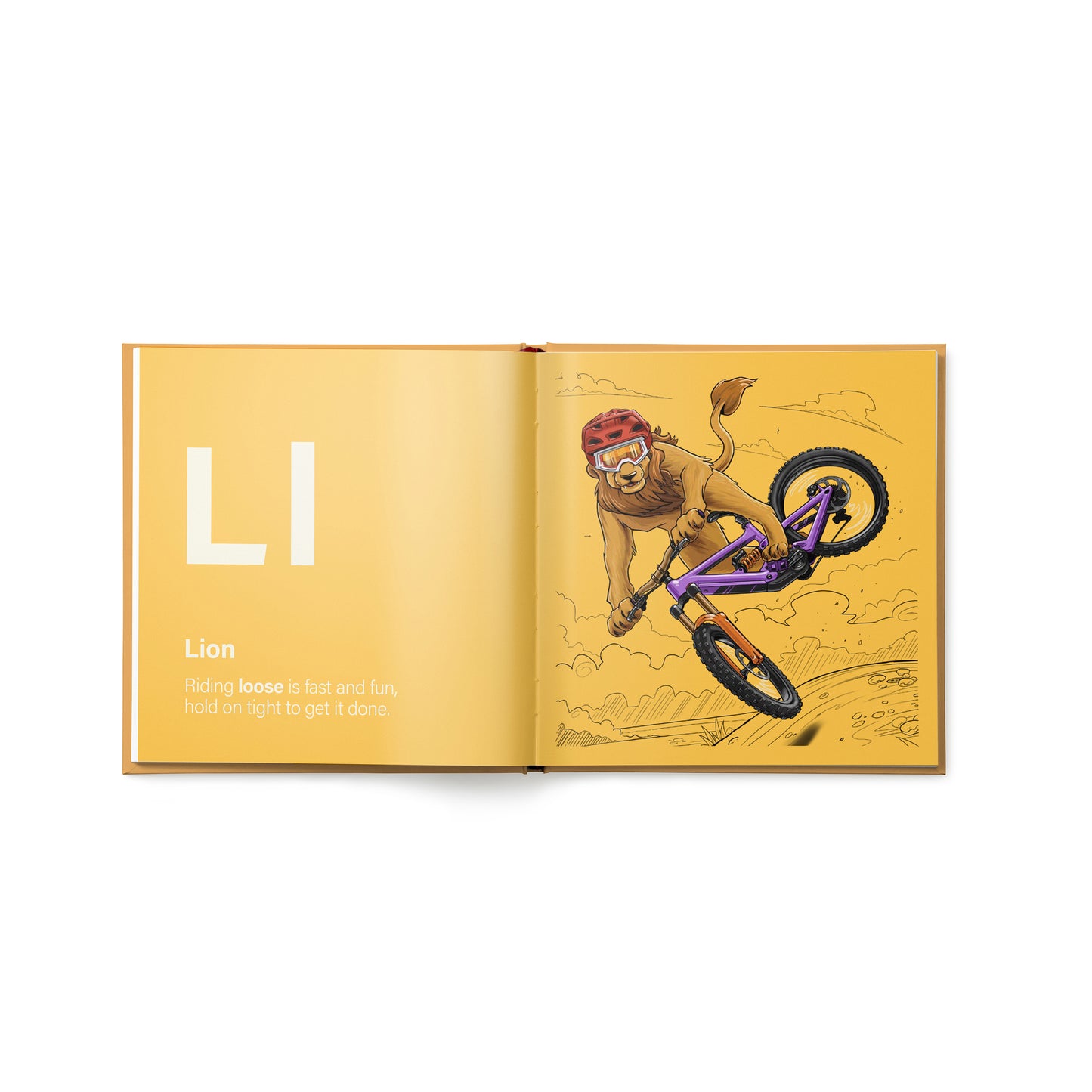 SHRED TIL BED DAS MTB-TIERALPHABET